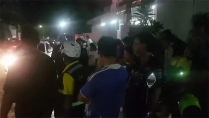 Evin bahçesindeki dev korku saldı