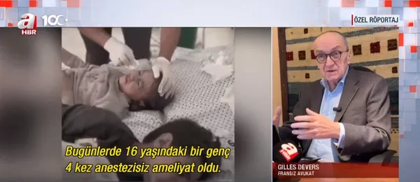 Fransız Avukat Gilles Devers A Haber'e konuştu: Netanyahu için yakalama kararı istiyoruz - 1