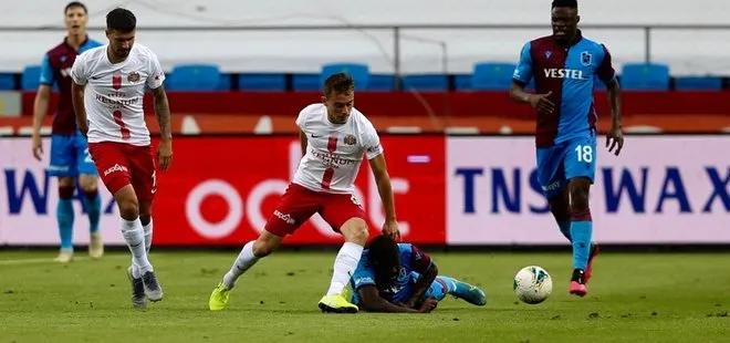 Trabzonspor: 2 - Antalyaspor: 2 MAÇ SONUCU