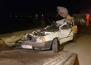 Korkunç kaza! Kağıt gibi yırtıldı