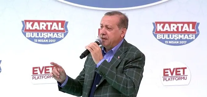 Cumhurbaşkanı Erdoğan: Demek onlara dahi bu korkuyu vermişiz
