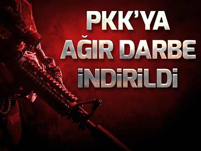 PKKya ağır darbe indirildi