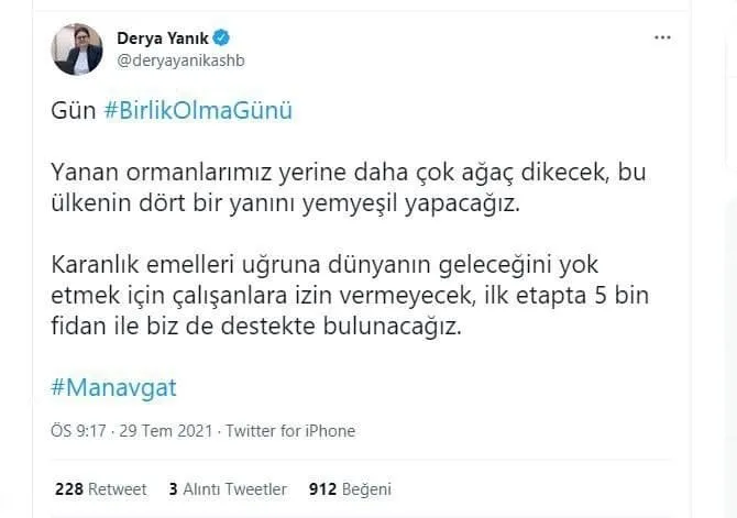 Türkiye yangına karşı tek yürek: Ünlü isimler de destek veriyor! Ormanlara ağaç dikilmesi için büyük kampanya başladı