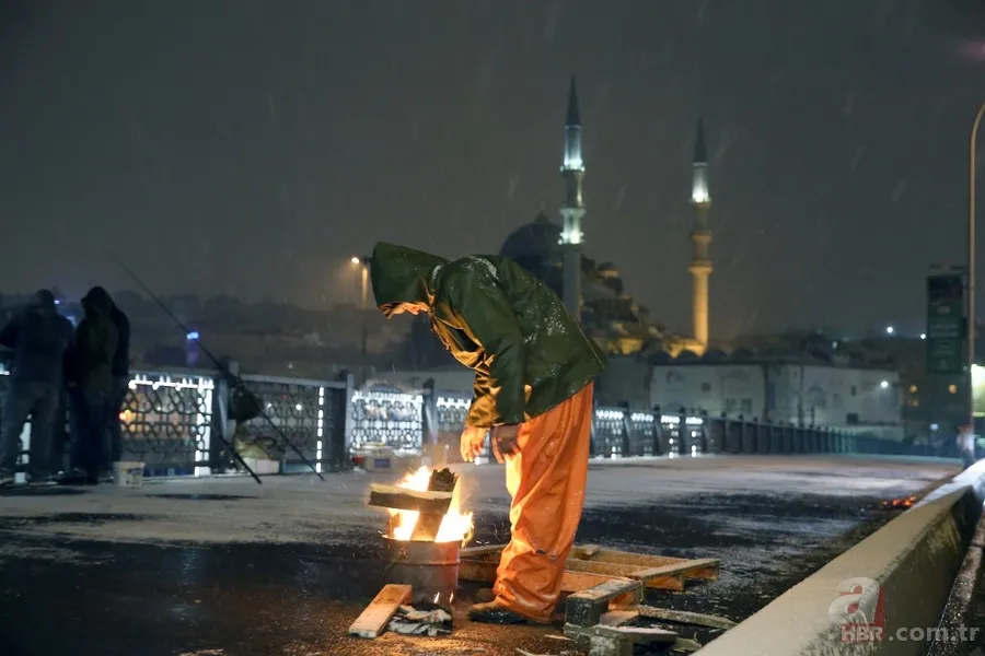 İstanbul beyaza büründü 4