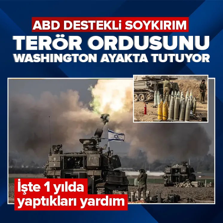 ABD destekli İsrail soykırımı!