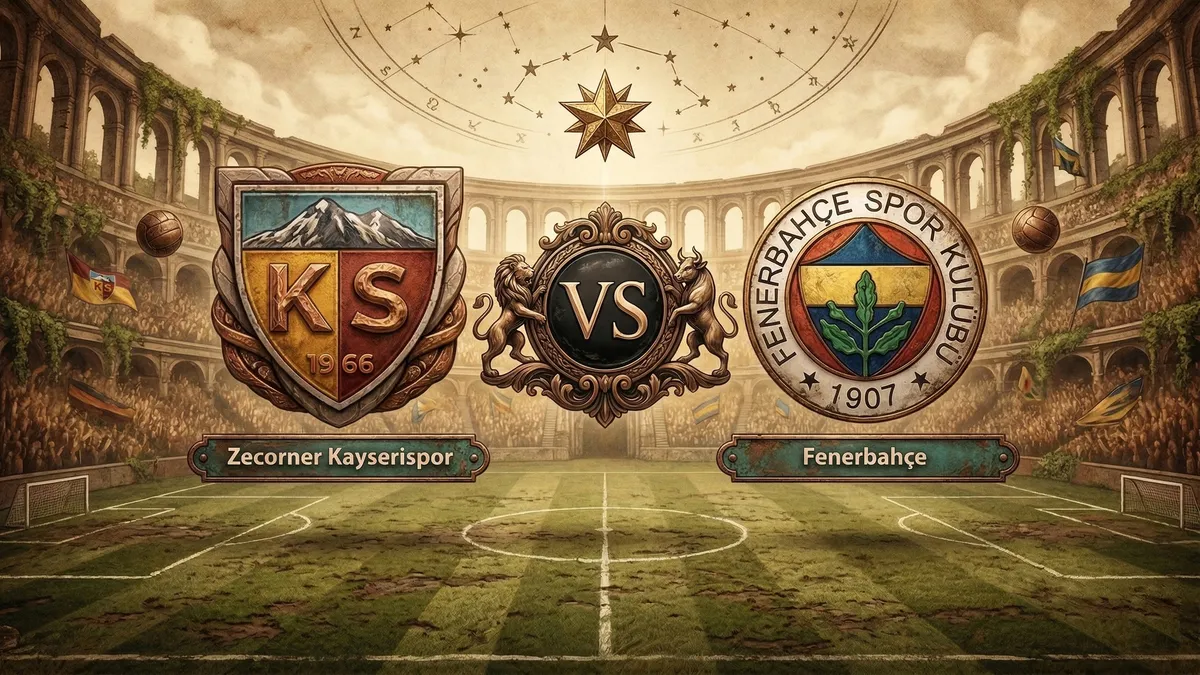 Zecorner Kayserispor Fenerbahçe maçı! Kanarya'da hataya yer yok