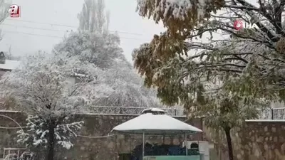 Başkale beyaza büründü