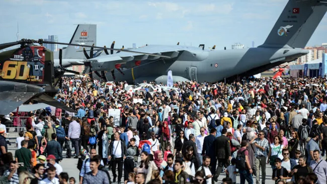 TEKNOFEST İstanbul, 1 milyon 720 bin ziyaretçiyle zirveye yerleşti