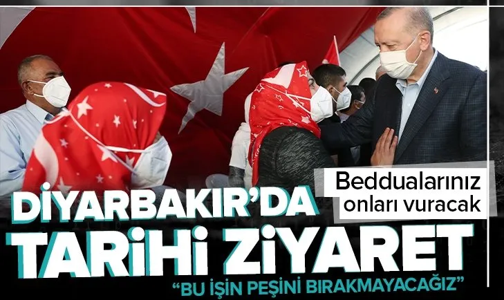 Son dakika: Başkan Erdoğan'dan Diyarbakır Anneleri'ne ziyaret