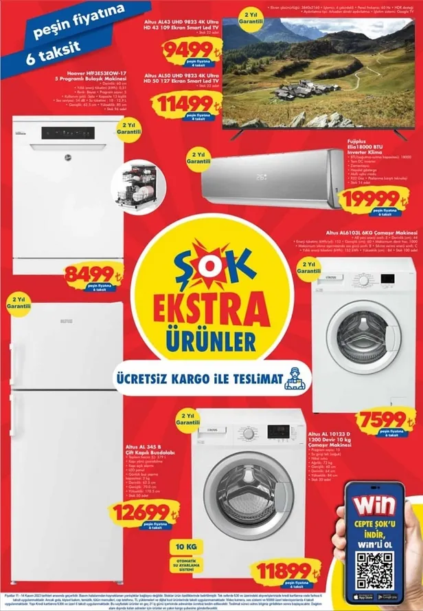 ŞOK 14 Kasım aktüel ürünler kataloğu! ŞOK’ta bu hafta ev hanımlarına, otomobil tutkunlarına ve teknoloji severlere özel ürünler yer alıyor