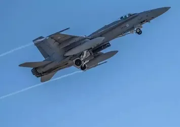 Finlandiya'da orduya ait savaş uçağı düştü