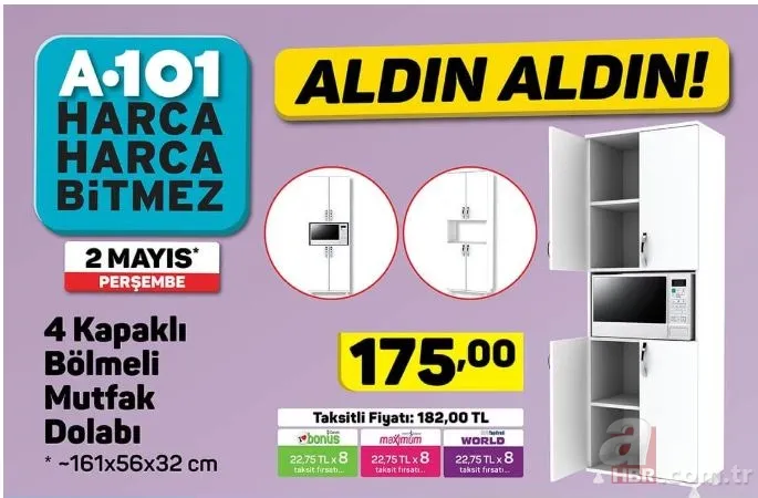 A101 aktüel ürünler kataloğu 2 Mayıs için son anlar! A101 indirimli ürünler neler? 16