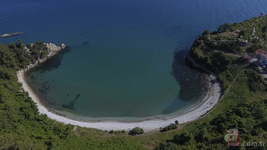 Karadeniz'in doğa harikası koyları ziyaretçilerini bekliyor 6