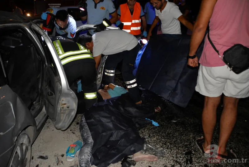 Muğla'da çok feci kaza! Ölü ve yaralılar var 9