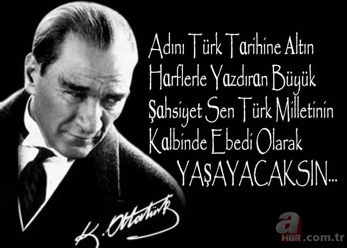En güzel 10 Kasım mesajları! 10 Kasım Atatürk'ü anma gününe özel mesajlar 23