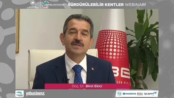 ’Sürdürülebilir Kentler’ webinarı gerçekleşti | ’’Akıllı şehir projesi başladı’’
