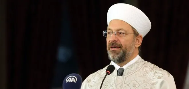 Diyanet İşleri Başkanı Ali Erbaş’tan cami açıklaması