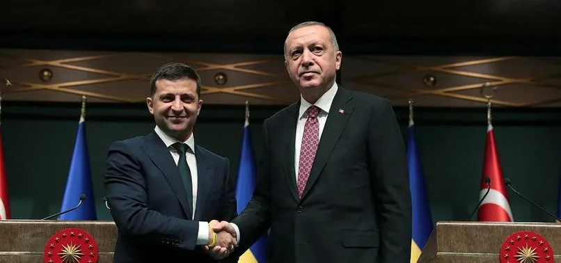 Başkan Erdoğan, Zelenskiy ile görüştü