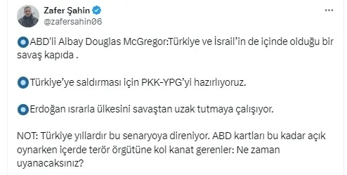 ABD’de gündemi sarsacak itiraf! Albay Douglas McGregor: Türkiye’ye saldırması için Suriye’de PKK’yı hazırlıyoruz