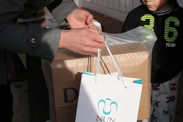 NUN Okulları öğrencileri ihtiyaç sahibi çocukları unutmadı! - 1