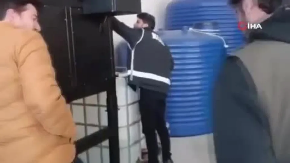 Aydın’da sahte içki operasyonu