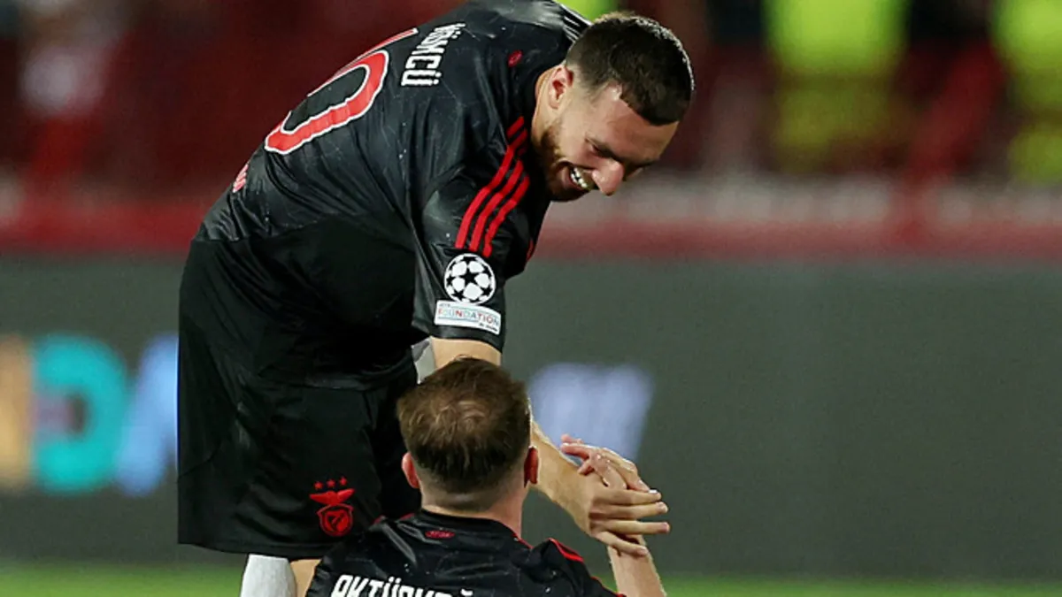 Türk gecesi! Benfica Kerem ve Orkun'un golleriyle kazandı