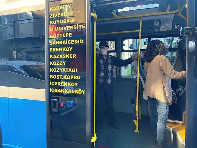 İstanbul’da minibüslerde aynı manzara; ikinci kez ceza yedi - 1