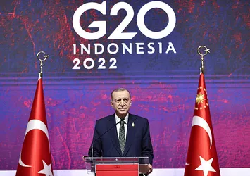Başkan Erdoğan'dan G20 Liderler Zirvesi'nde provokatif soruya sert tepki! Farklı bir ırkçılığın içindesiniz