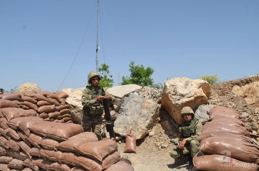 Teröristlerin korkulu rüyası hudut kartallarından Pençe harekatına tam destek 7