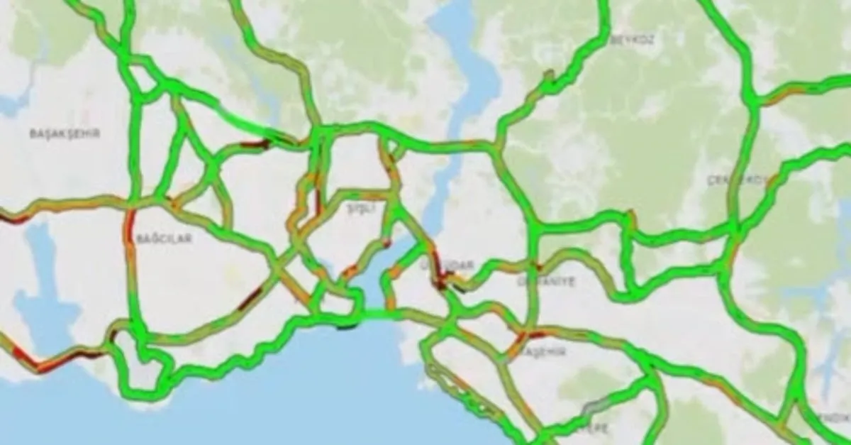 İstanbul trafiğinde son durum