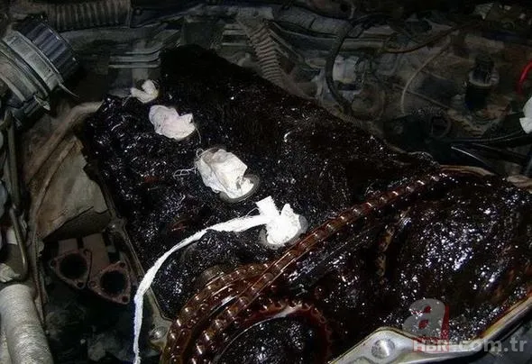 Kaza geçiren araçlarına öyle çözümler buldular ki... 9