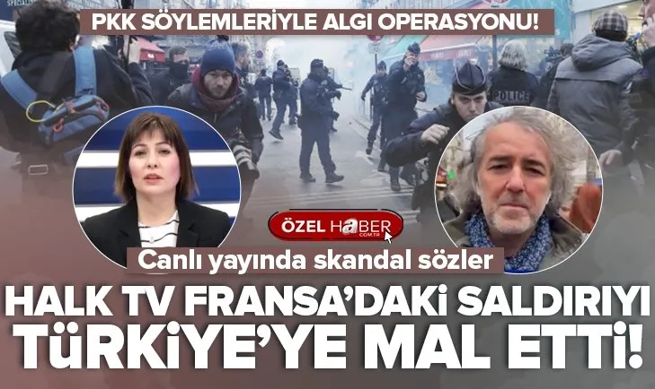 Halk TV Fransa’daki saldırıyı Türkiye’ye mal etti