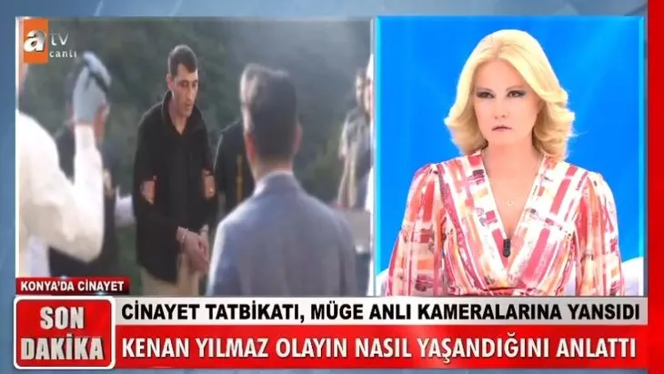 Müge Anlı’daki Kenan Yılmaz cinayet gecesini anlattı! Baba-oğul adliyeye sevk edildi