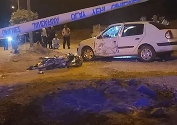 Hatay'da trafik kazası! 1 ölü 1 yaralı