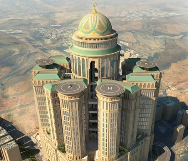 Dünyanın en büyük oteli Mekke’de yapılıyor