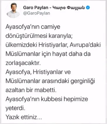 Skandal Ayasofya yorumu! Elif Şafak, Yavuz Baydar, Nevşin Mengü ve Orhan Pamuk tarihi karara karşı çıktı