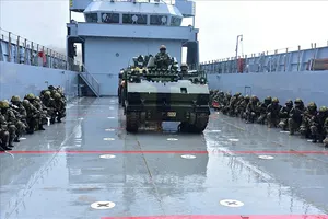 Türk komandoları Ege Denizinde...