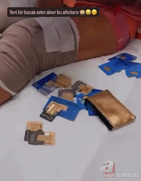 Ameliyat olan Nagihan Karadere hastanede şaşkına döndü! 7