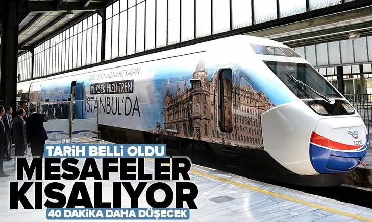 Son dakika: Ulaştırma ve Alt Yapı Bakanı Adil Karaismailoğlu’ndan hızlı tren açıklaması: Ankara-İstanbul arası 40 dakika daha kısalacak