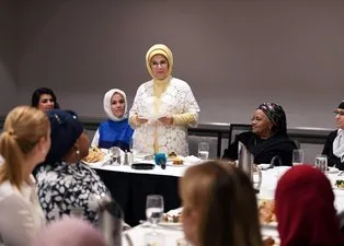 Emine Erdoğan Müslüman Toplumun Kadın Temsilcileriyle görüştü