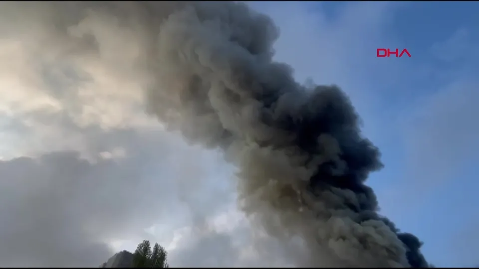 İstanbul’da tekstil atölyesinde yangın