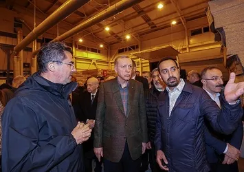 Başkan Recep Tayyip Erdoğan Hataylı işçilerle görüştü