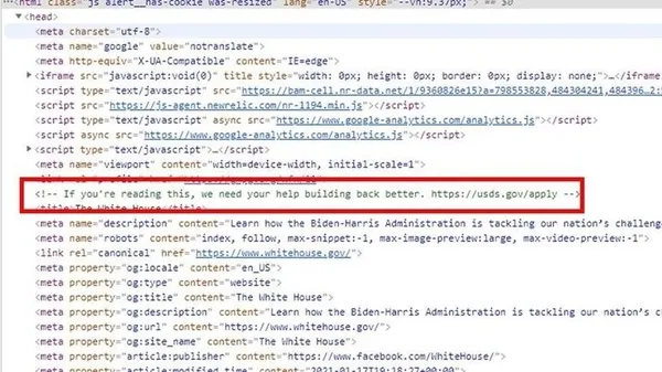 Son dakika: Beyaz Saray'da ilginç olay! Gizli mesaj bulundu: Size ihtiyacımız var - 1