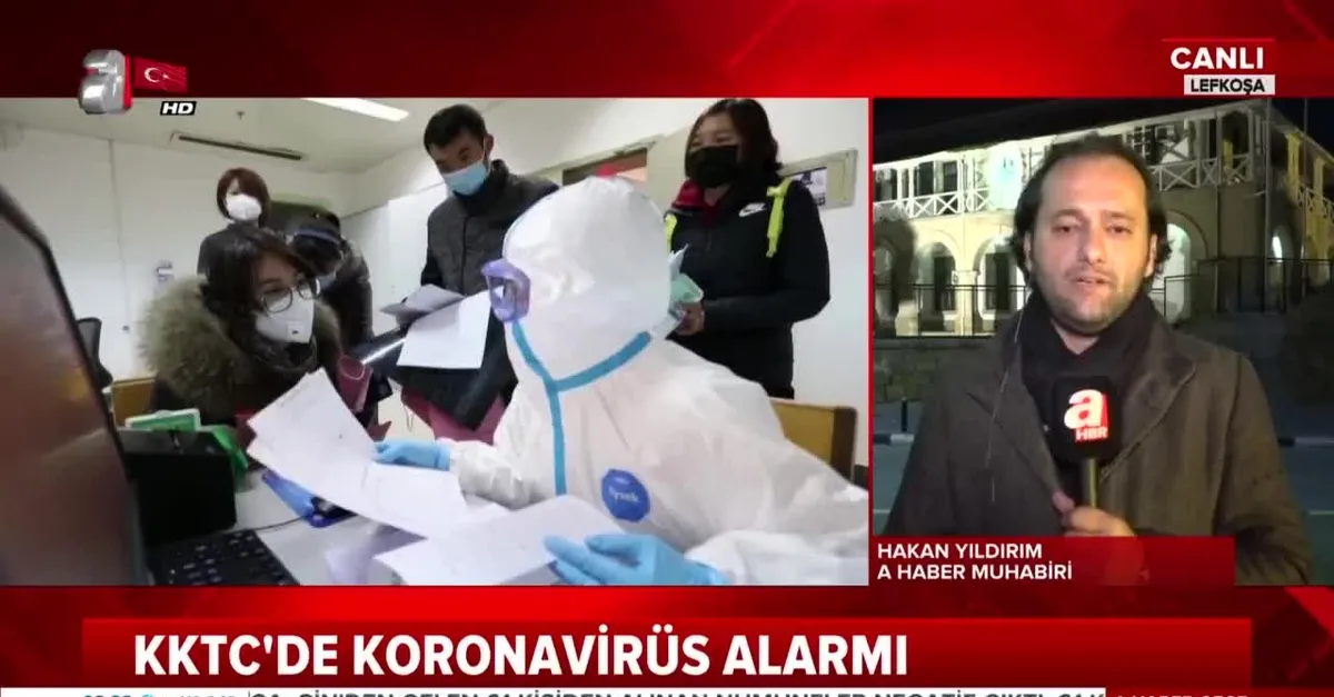 KKTC'de koronavirüs alarmı!