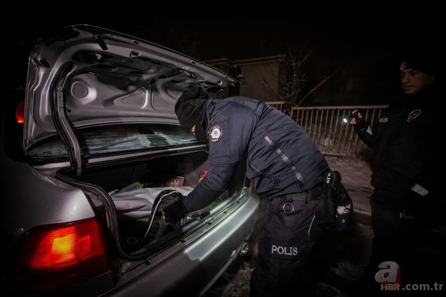 Ankara'da bin polisin katılımıyla narkotik uygulaması 7