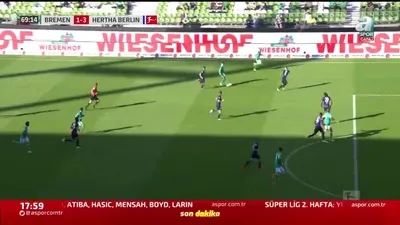Werder Bremen 1-3 Hertha Berlin | GOLÜ İZLE