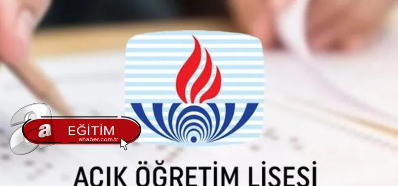 AÖL ders seçimi ne zaman bitiyor? AÖL 2022 ders seçimi bitti mi? Açık Lise 2021-2022 takvimi...