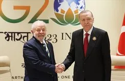 Başkan Erdoğan Brezilya Devlet Başkanı ile görüştü