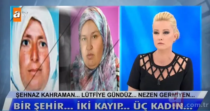 Müge Anlı'daki Lütfiye Gündüz'ün kaybında gizli tanıktan kan donduran sözler! Yaptıkları ortaya çıktı stüdyodan kaçtı