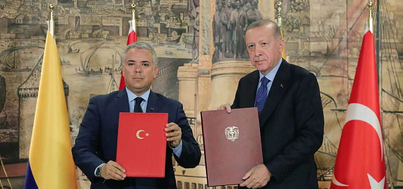 Son dakika: Başkan Erdoğan Kolombiya Cumhurbaşkanı Ivan Duque'den önemli açıklamalar
